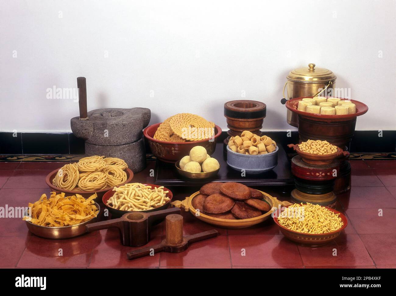 A variety of Nattukottai Chettiar; Nagarathar?s snacks and sweets in