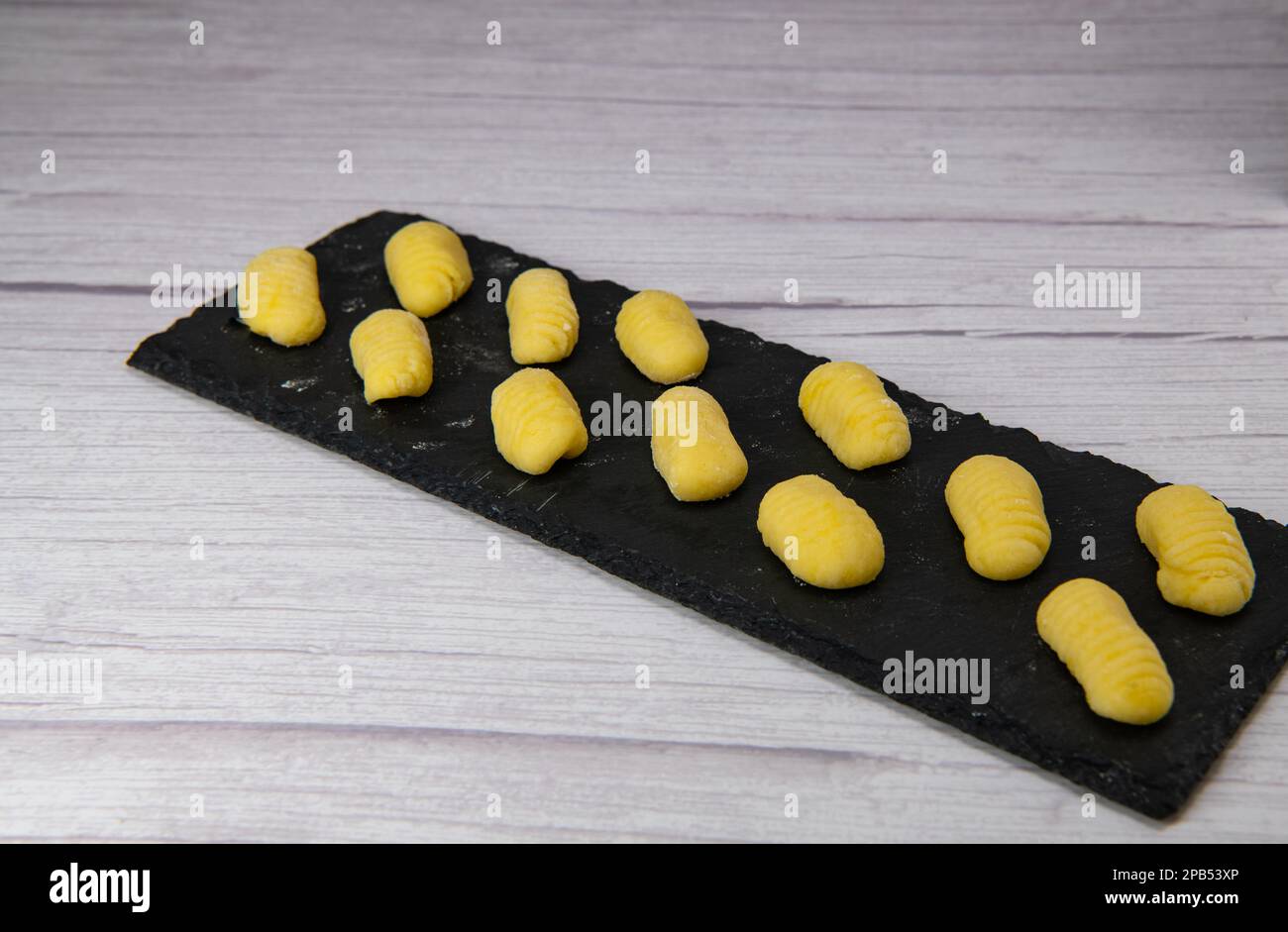 Pile of yellow eggs gnocchi Gnocci potato peru italian food, Homemade