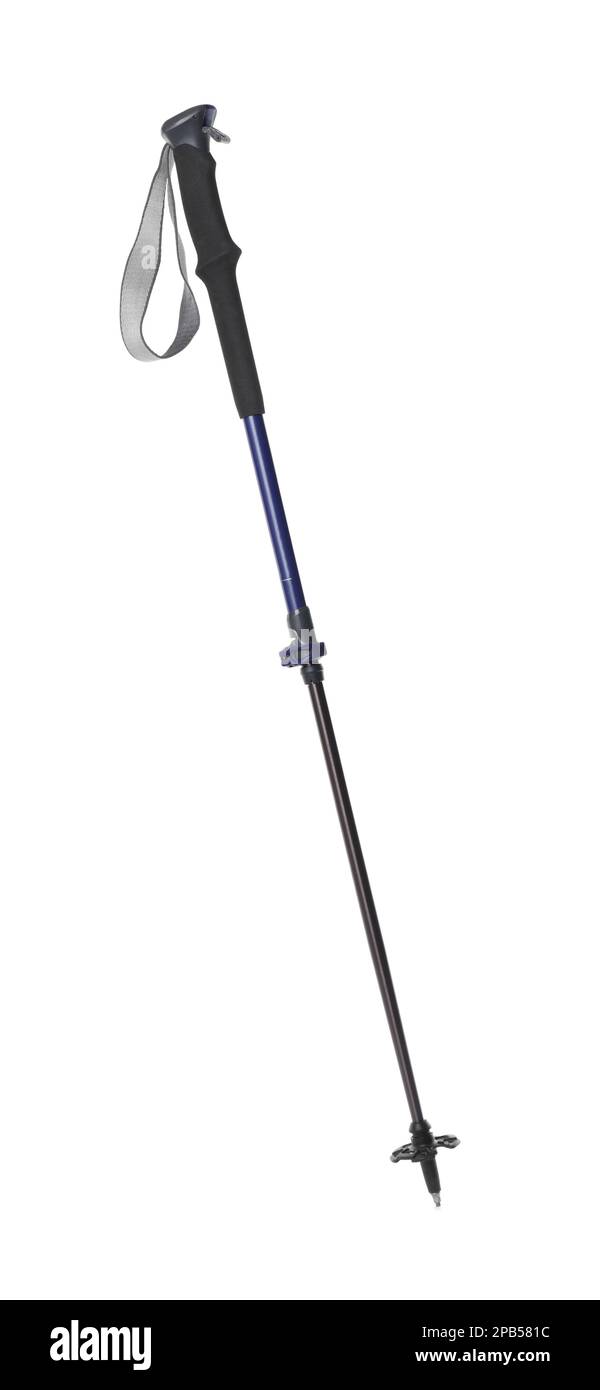 Trekking pole isolated on white. Camping tourism Stock Photo Alamy