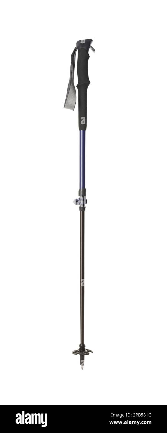 Trekking pole isolated on white. Camping tourism Stock Photo Alamy