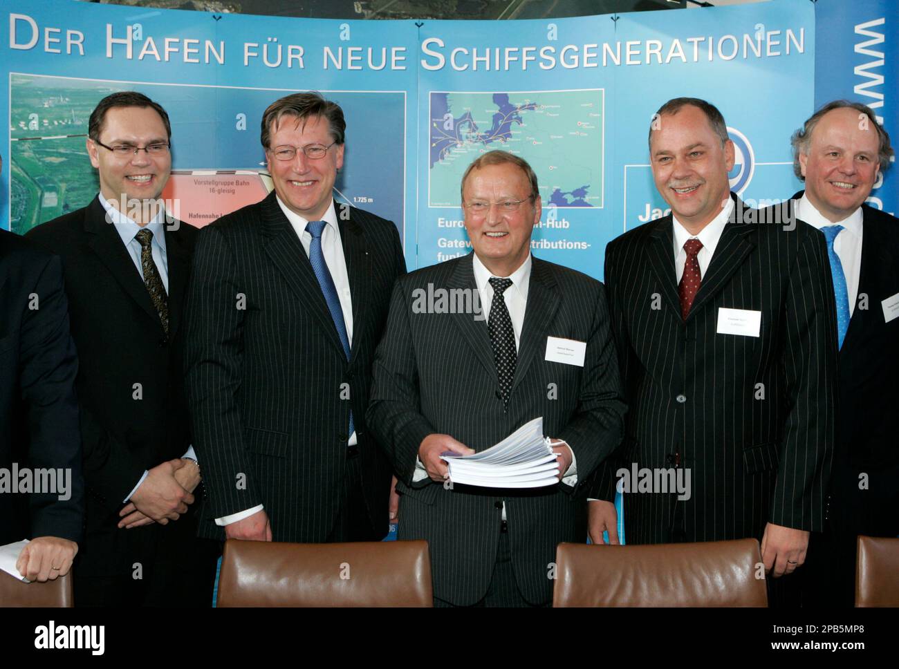 ** ARCHIV ** Kim Fejfer, Vorstandsvorsitzender von APM Terminals, einer