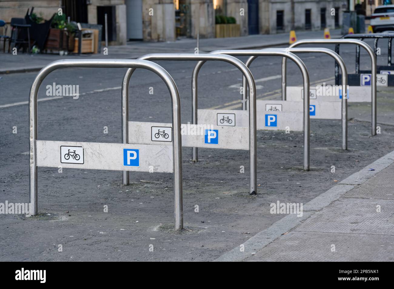 Cycle stand rack to encourage cycling and walking to work while not ...