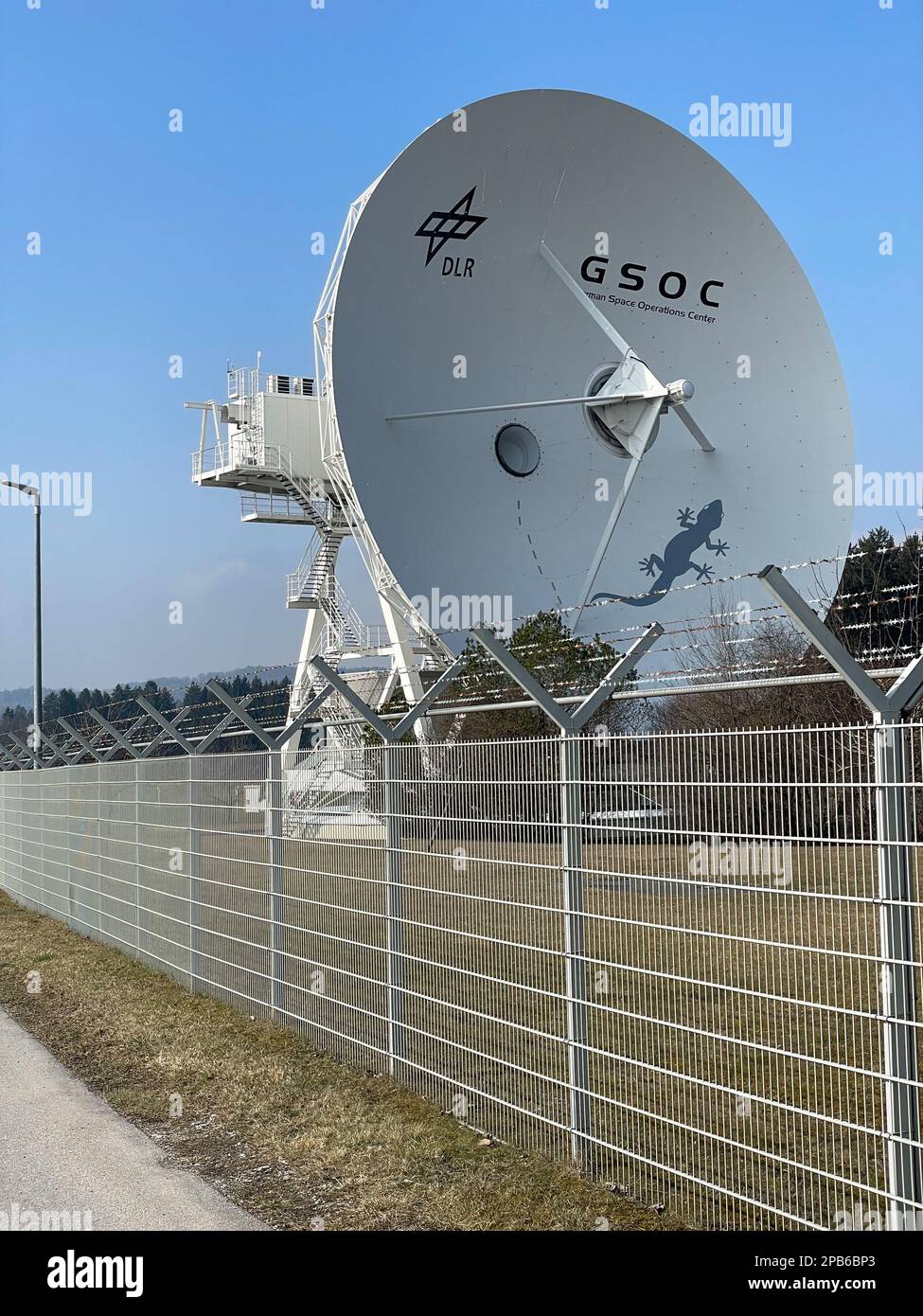 German Space Operations Cemter at Weilheim, Bavaria, Germany. German Aerospace Center Stock Photo