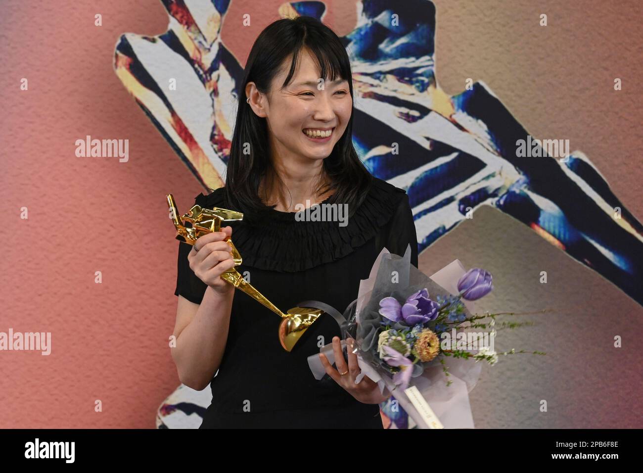 Azusa Yamazaki winner of the Best Editing for the movie