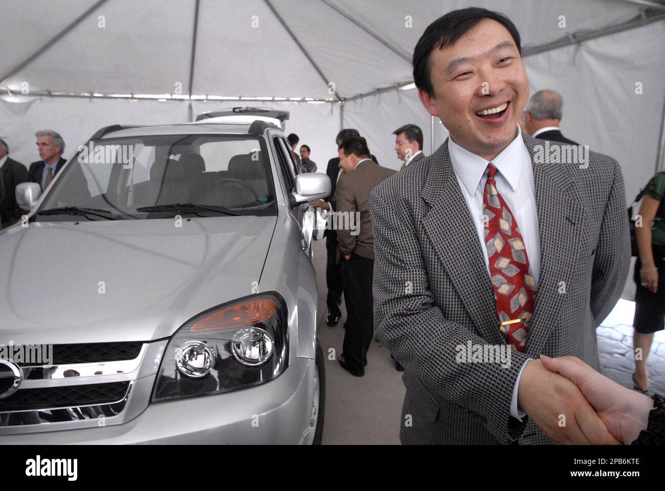 ADVANCE FOR SUNDAY, SEPT. 2 ** Robert Yu, president of the Chinese