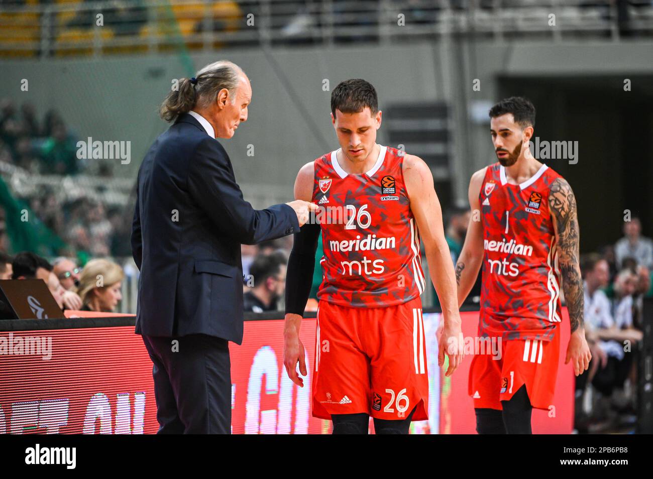 Crvena Zvezda MTS v Panathinaikos A.C., Full Basketball Game