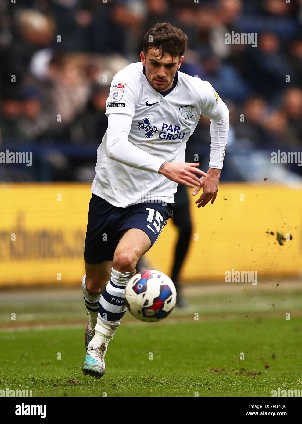 Preston North End's Troy Parrott During The Sky Bet Championship Match ...