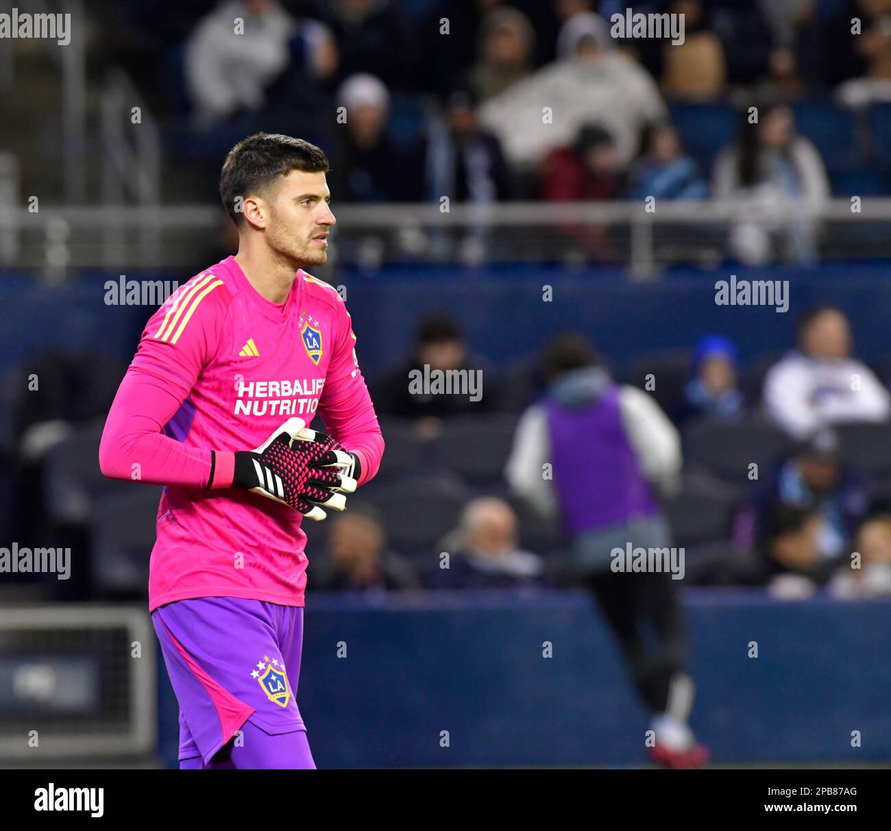 Kansas City, USA. 16th Nov, 2022. Los Angeles Galaxy goalkeeper Jonathan  Bond. Sporting KC hosted the LA Galaxy in a Major League Soccer game on  March 11, 2023 at Children's Mercy Park