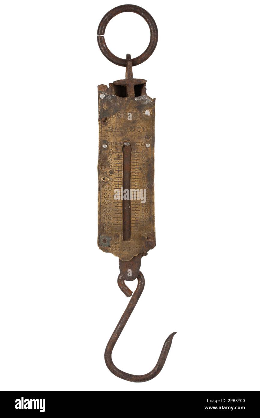 https://c8.alamy.com/comp/2PB8Y00/antique-retro-pocket-brass-spring-weighing-scale-isolated-on-white-2PB8Y00.jpg
