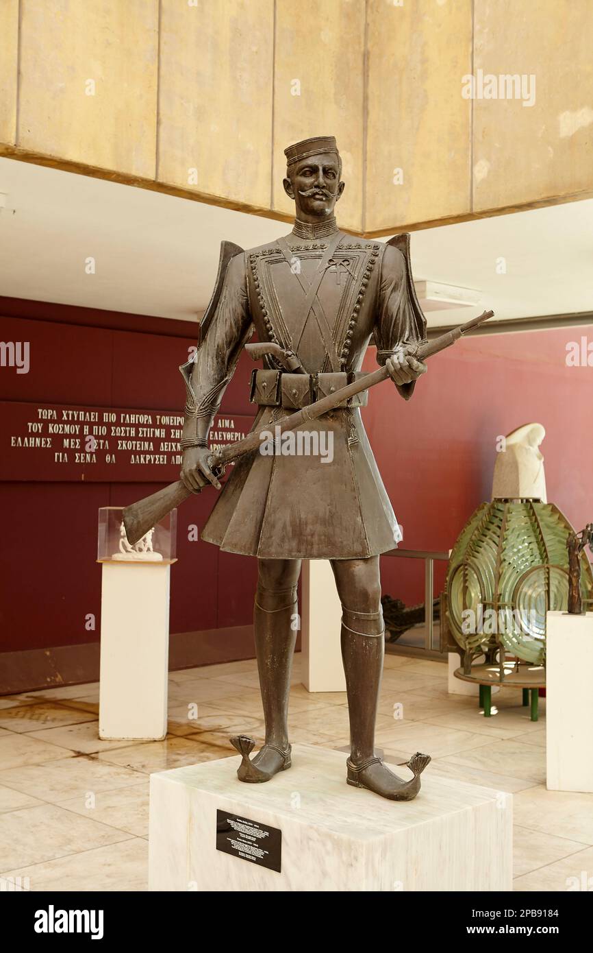 Pavlos Melas statue Stock Photo
