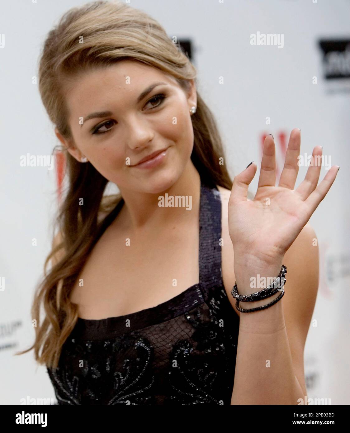 ** FILE ** The fate of Bree, the Web's "LonelyGirl15" star portrayed by Jessica Lee Rose of New Zealand, seen here in a file photo taken in New York on June 5, 2007, will be revealed Friday, Aug. 3, 2007, when the successful and influential show ends its first season. (AP Photo/Stephen Chernin) Stock Photo