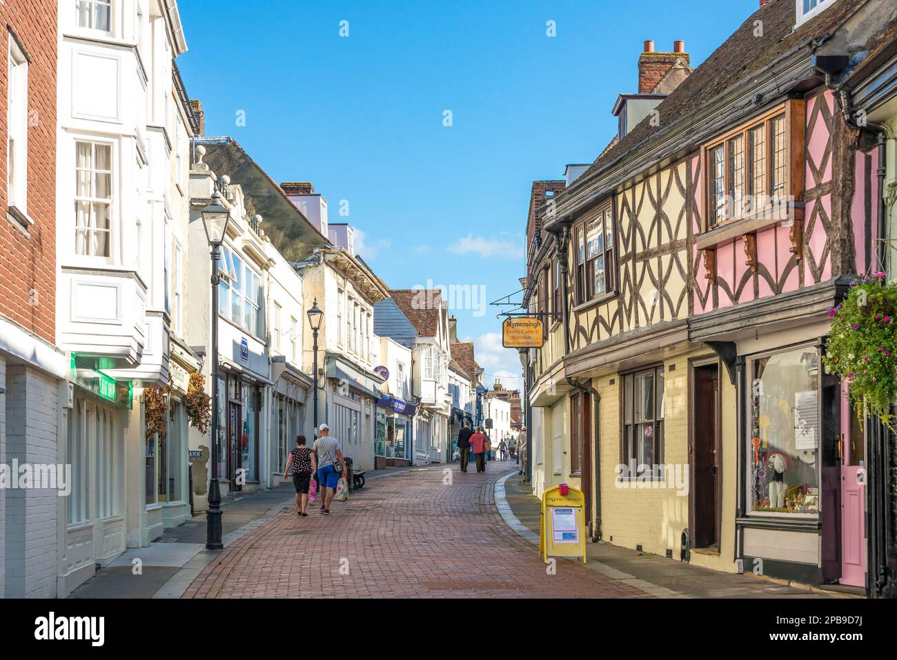 West Street, Faversham, Kent, England, United Kingdom Stock Photo Alamy