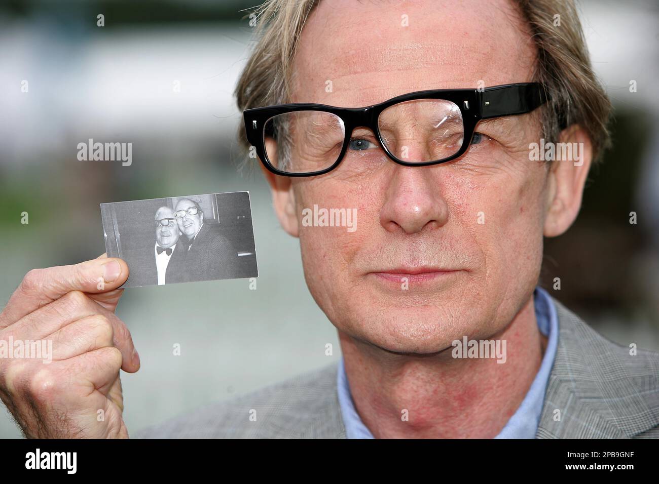 Actor Bill Nighy arrives at the Cartier International Polo event held ...