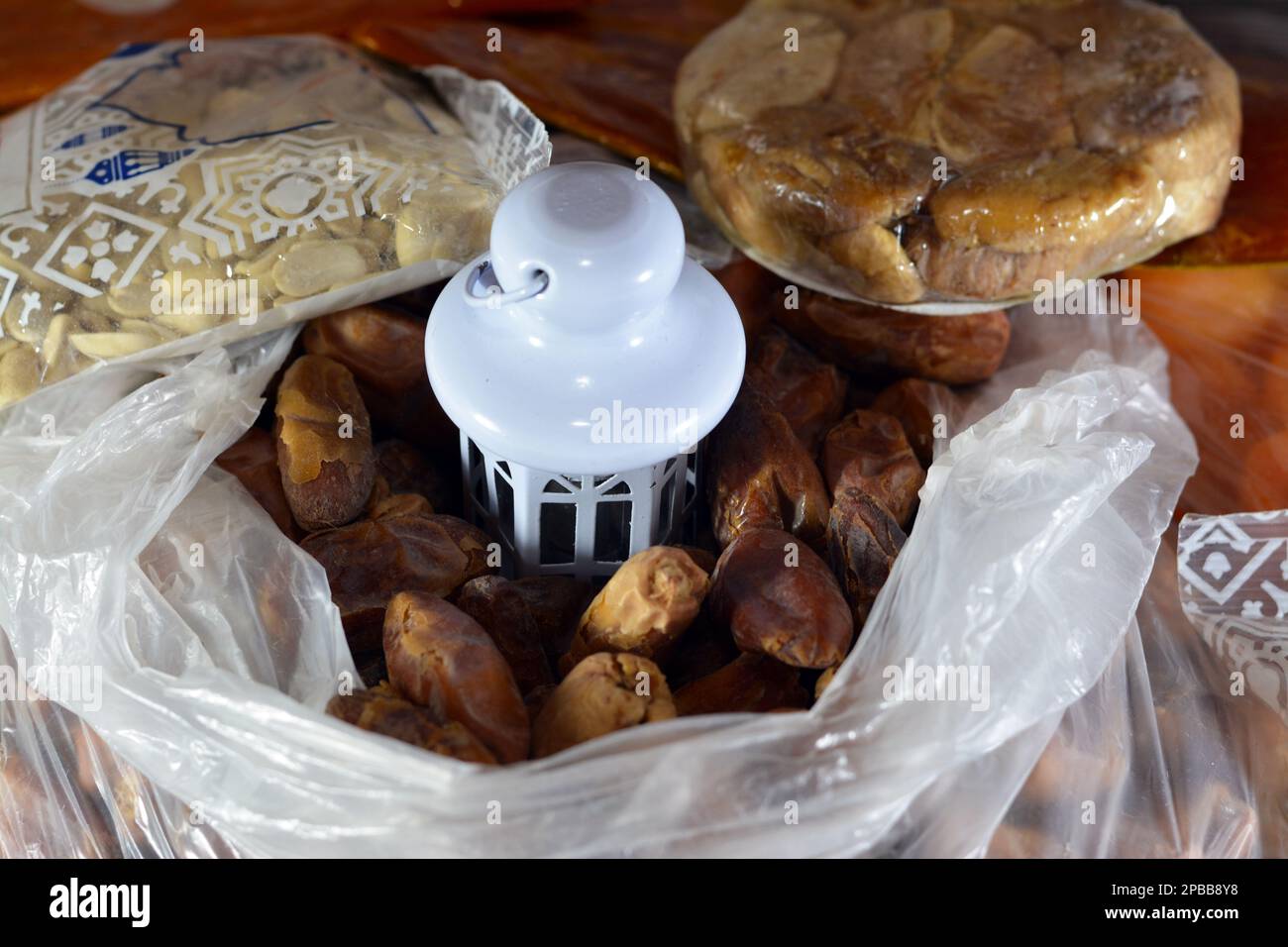 Cairo, Egypt, March 12 2023 Ramadan dried fruits Yameesh of dried