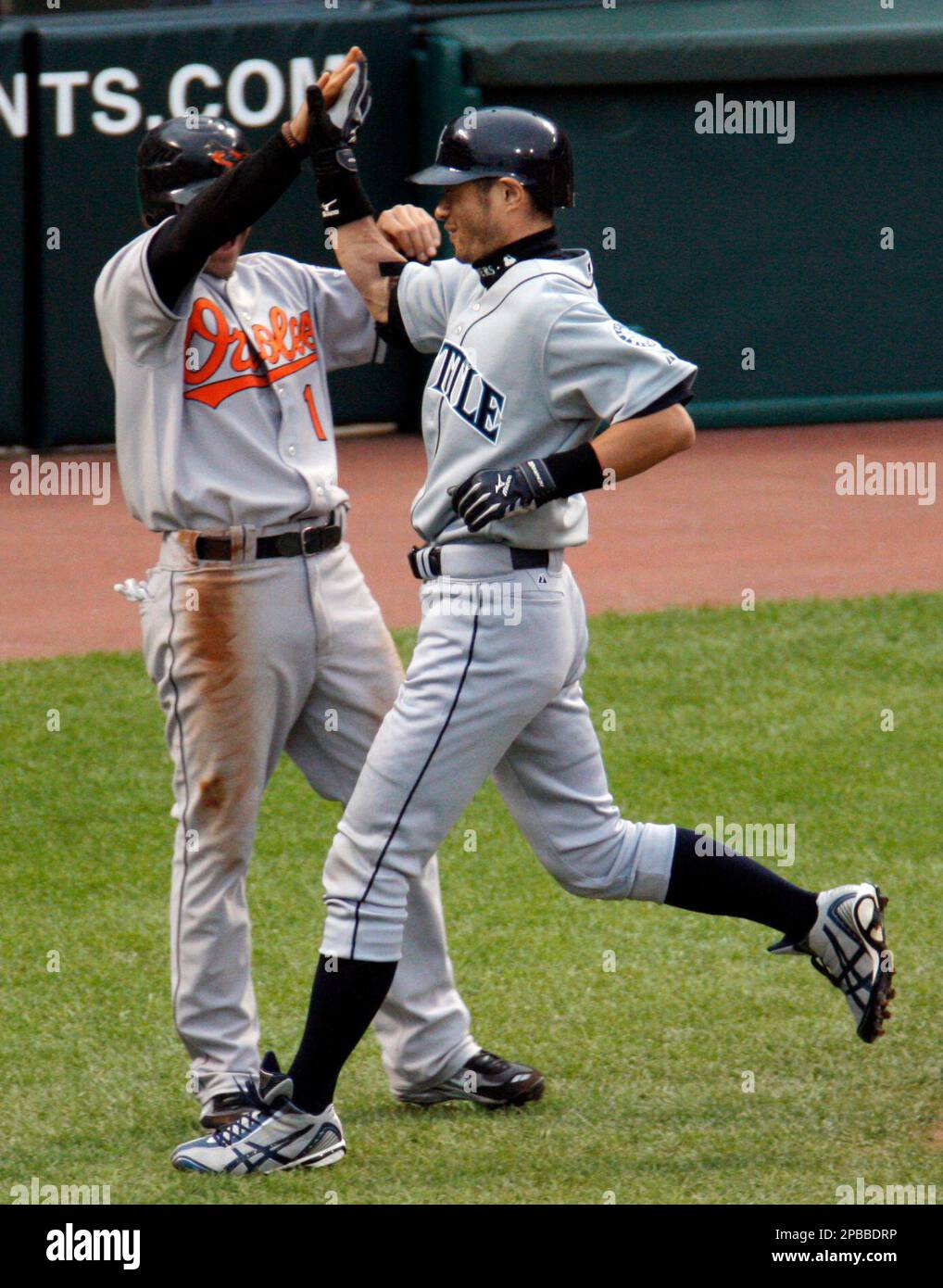 Baltimore Orioles Practice Uniform - American League (AL) - Chris