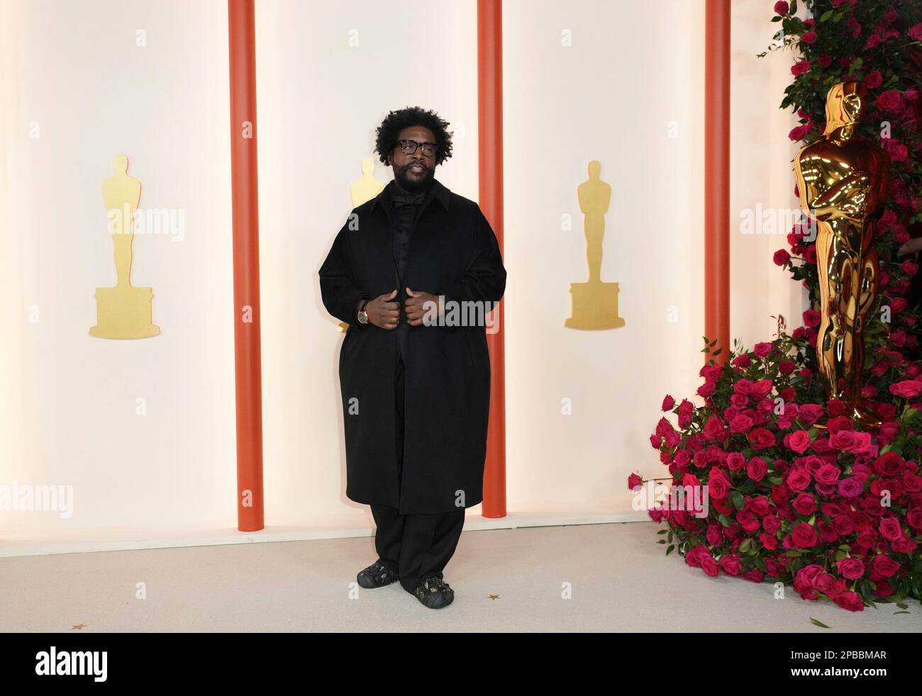 Questlove arrives at the Oscars on Sunday, March 12, 2023, at the Dolby
