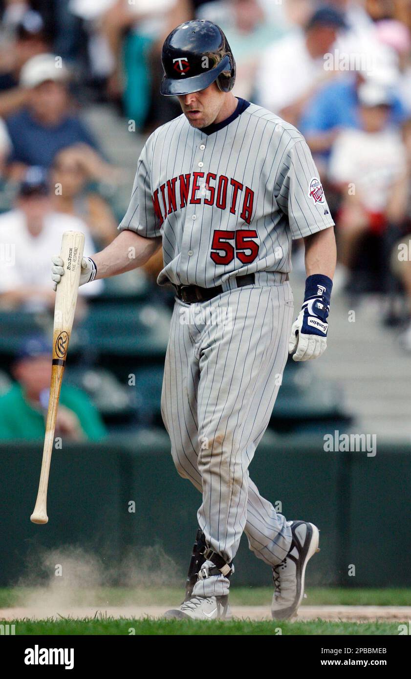 Chicago White Sox pitcher Bobby Jenks walks to the dugout after