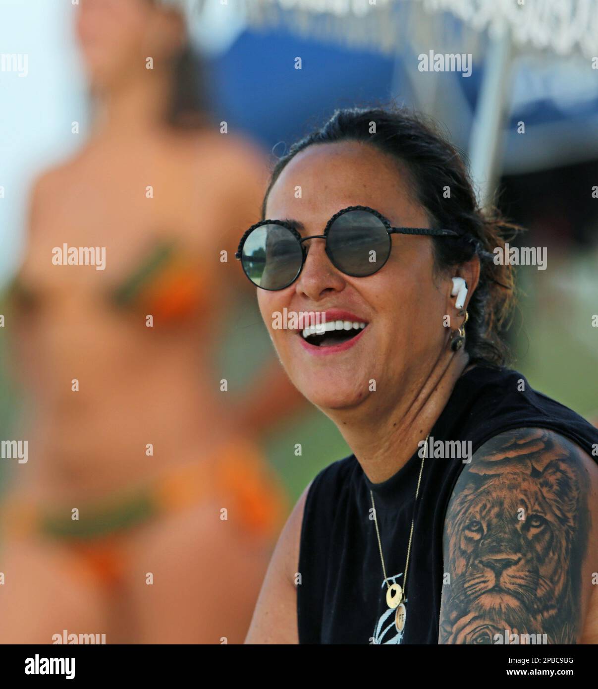 Florianopolis, Brazil, 12th Mar, 2023. Simone Medina, mother of Gabriel