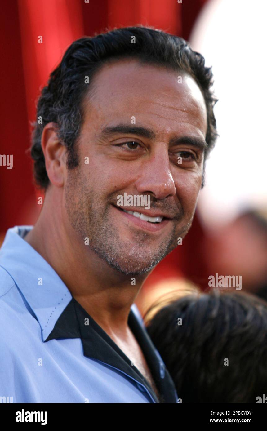 Actor Brad Garrett arrives at the premiere of "Ratatouille," Friday, June 22, 2007, in Hollywood