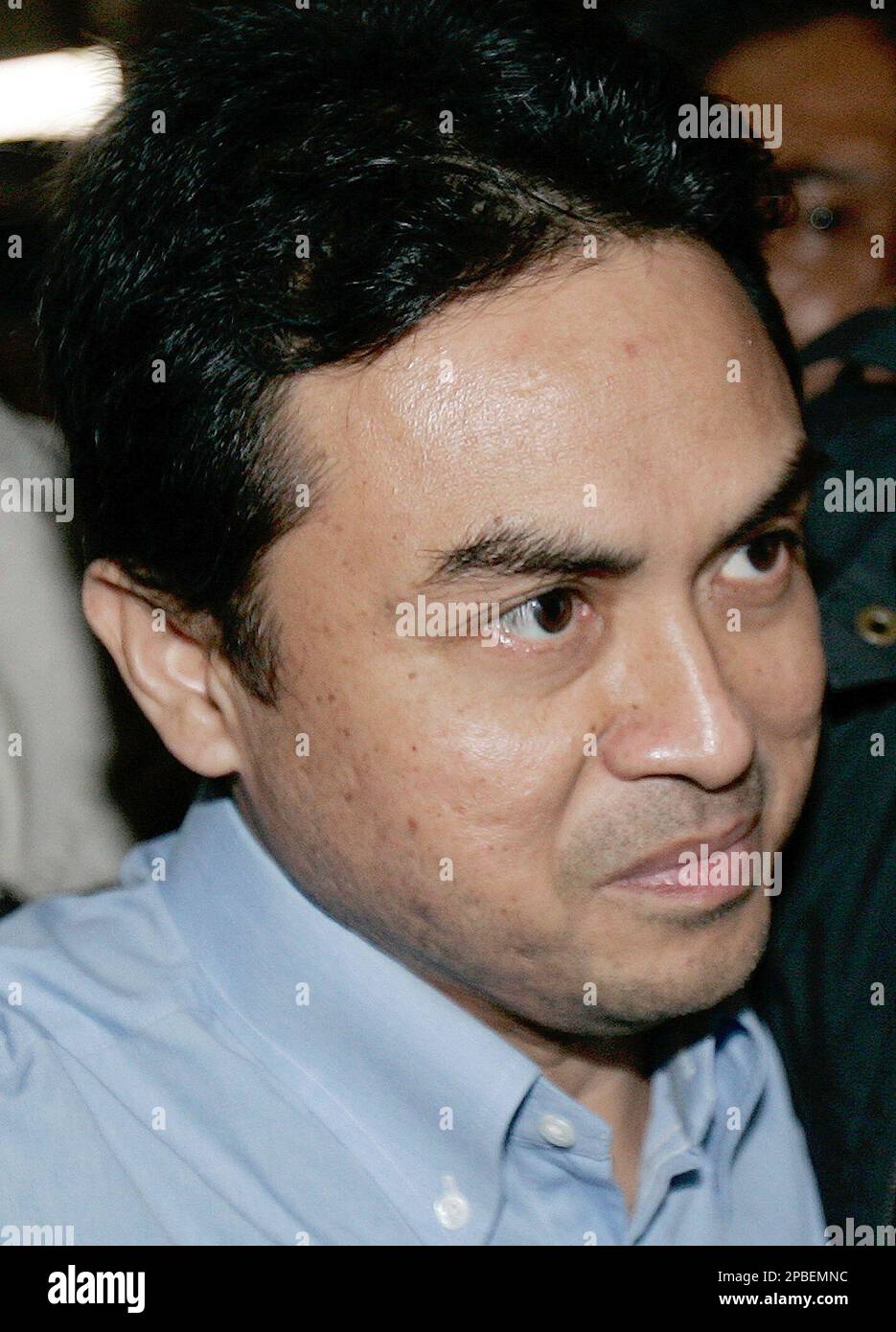 Malaysian political analyst Abdul Razak Baginda arriveds at Shah Alam ...