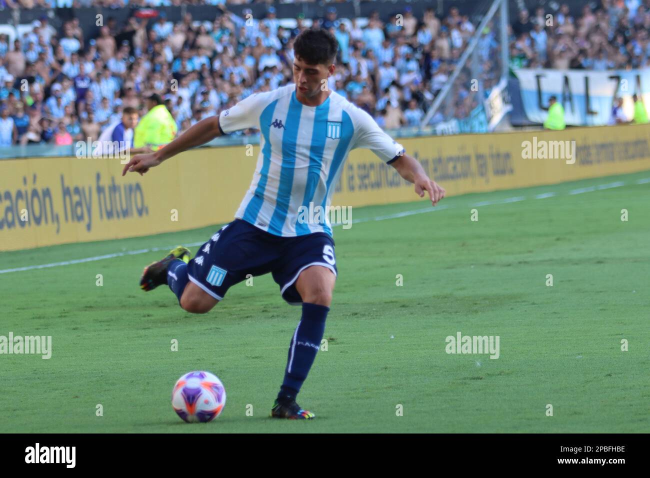 Avellaneda, Argentina, 12, March, 2023. Racing Club Fans during the Match  between Racing Club Vs. Club Atletico Sarmiento Editorial Stock Photo -  Image of liga, racing: 271804368