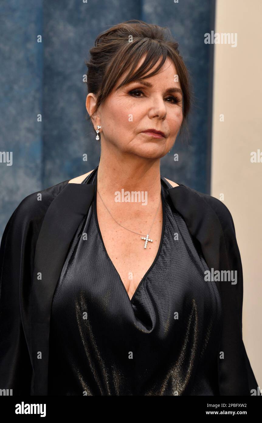 Patty Smyth arrives at the Vanity Fair Oscar Party on Sunday, March 12
