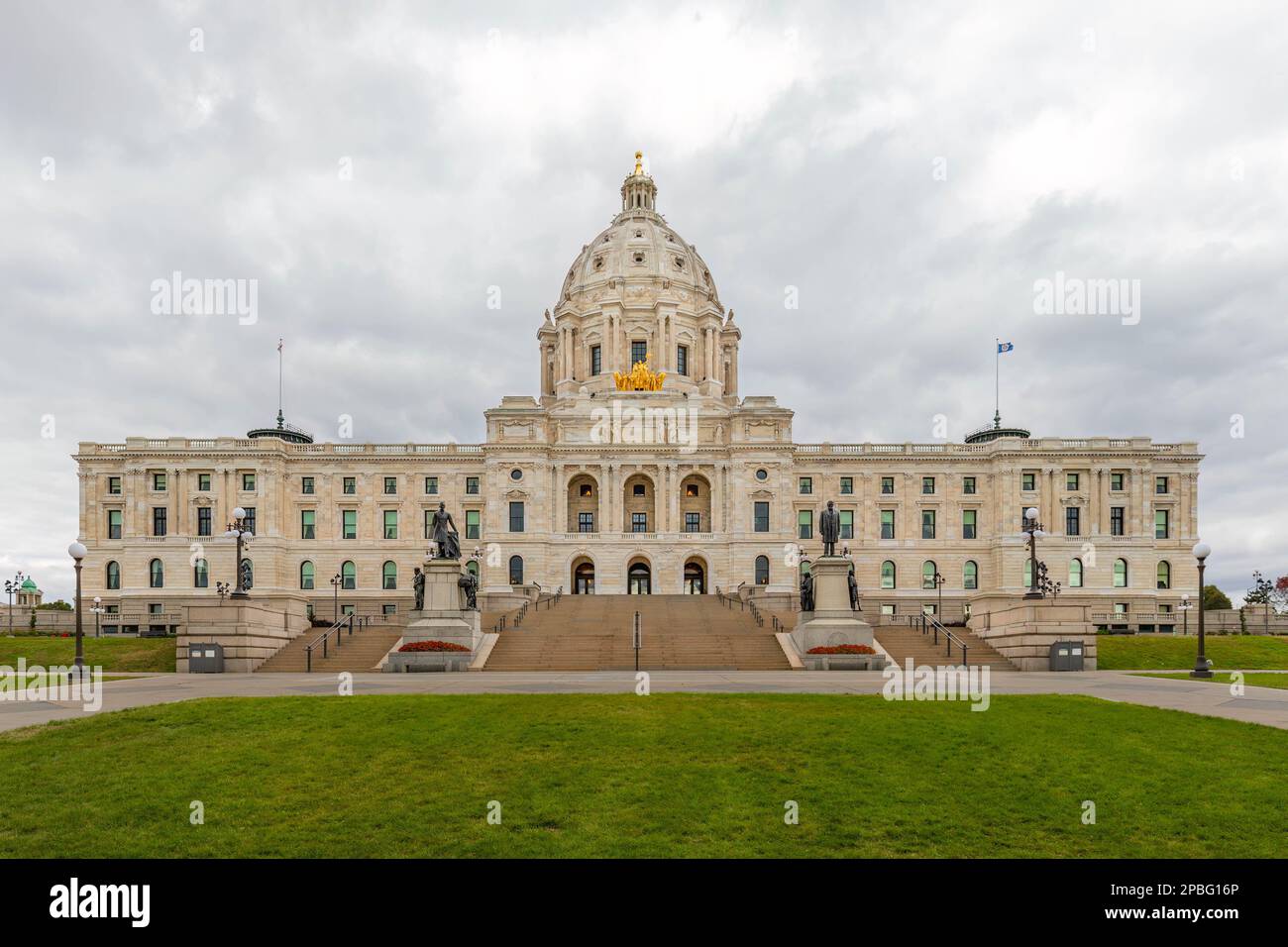 Minnesota State Capitol in Saint Paul Stock Photo