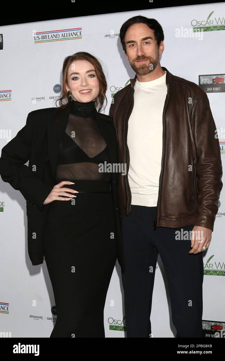 Santa Monica Ca 9th Mar 2023 Sarah Bolger Justin Benson At Arrivals For Us Ireland Alliance 