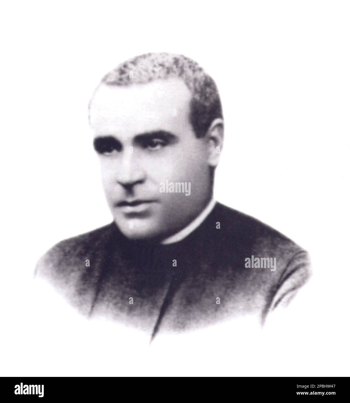 The  spanish Don FEDERICO SALVADOR RAMON ( 1867 - 1931 ), founder of order of Suore Ancelle dell' Immaccolata Bambina in Roma , Italy  - RELIGIONE CATTOLICA - CATHOLIC RELIGION - ritratto - portrait  - prete - priest - religioso ----  Archivio GBB Stock Photo