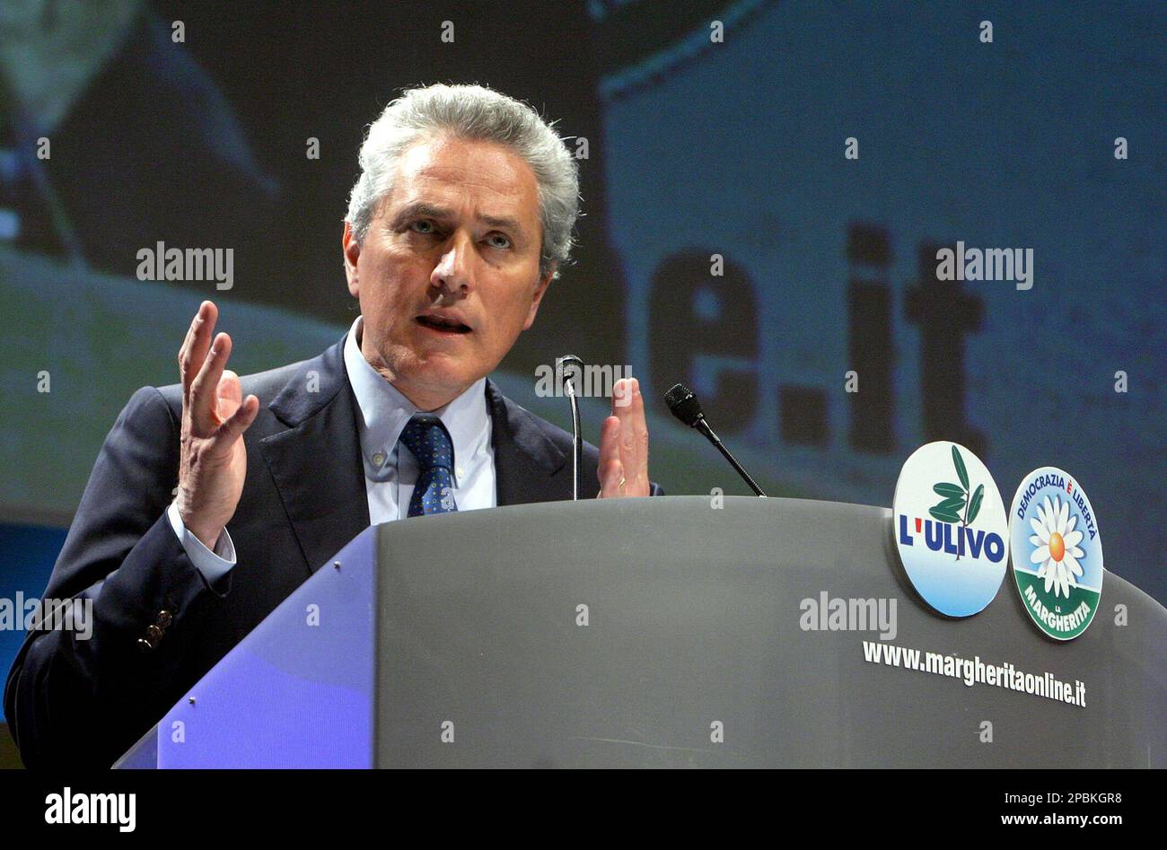 Italian deputy Premier and President of the Margherita party Francesco ...