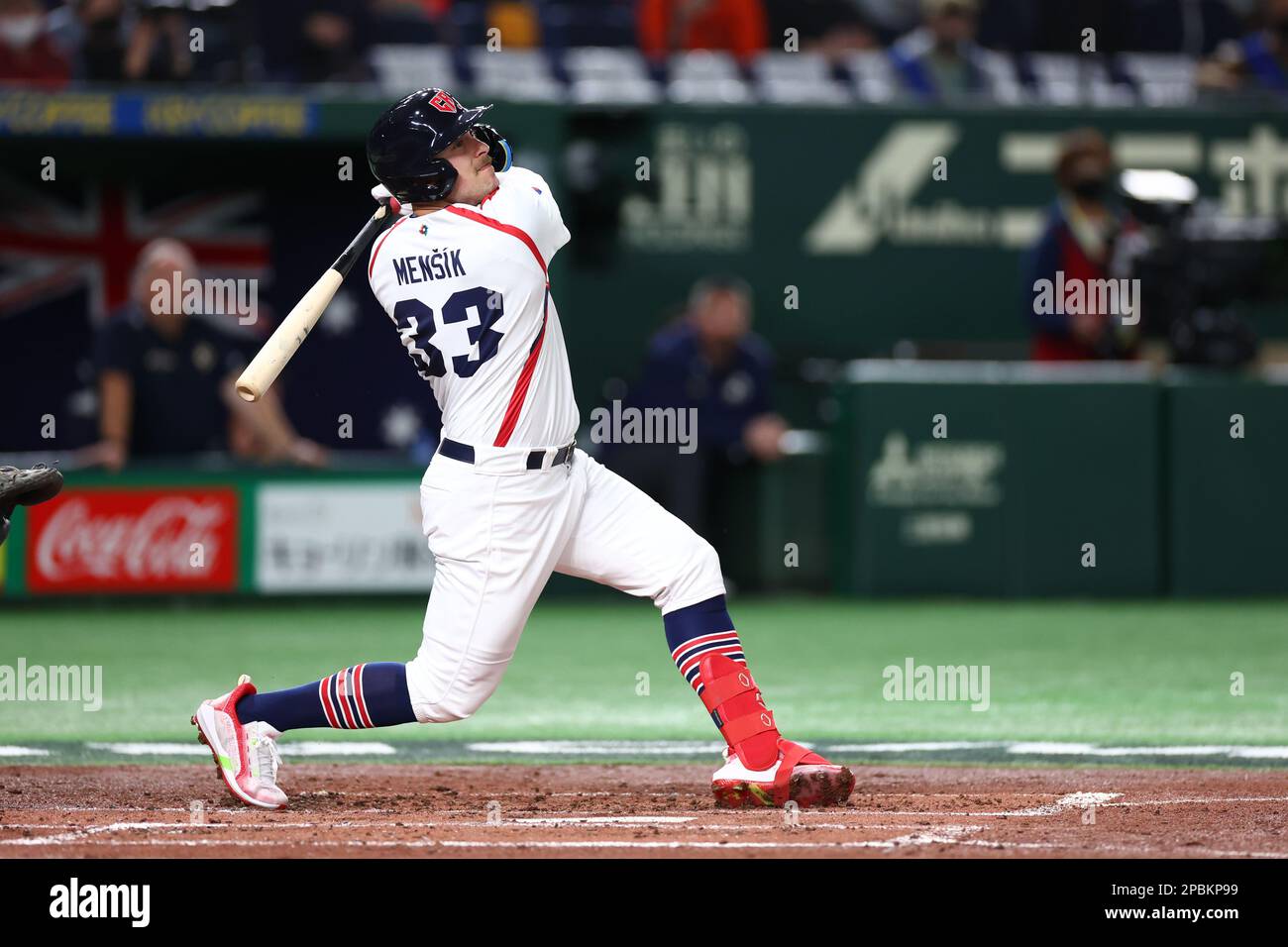 Tokyo, Japan. 13th Mar, 2023. Matej Mensik (CZE) Baseball 2023 World Baseball Classic First