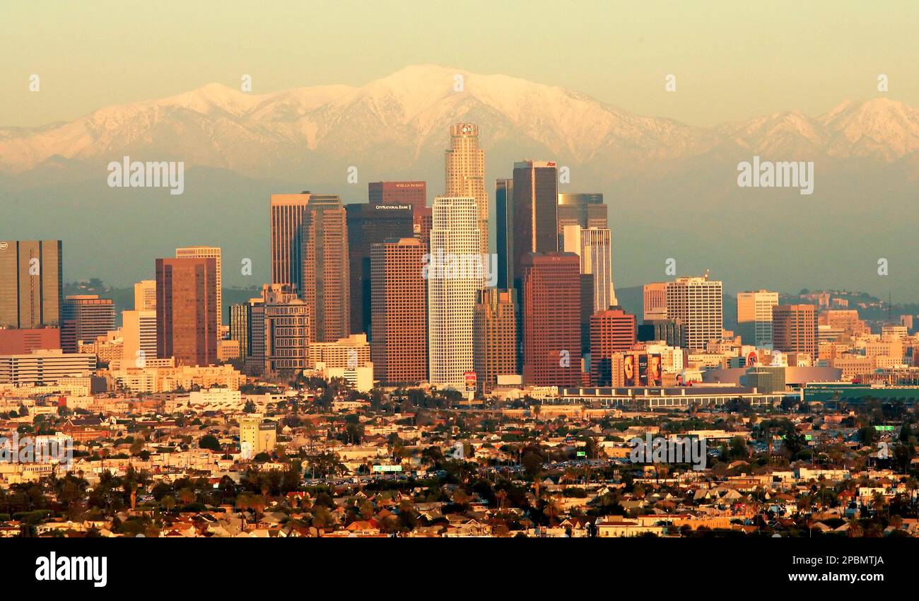 https://c8.alamy.com/comp/2PBMTJA/file-the-downtown-los-angeles-skyline-with-snow-capped-san-gabriel-mountain-range-is-seen-here-from-a-helicopter-over-the-baldwin-hills-area-of-los-angeles-in-this-jan-12-2005-file-photo-the-united-states-olympic-committee-will-vote-on-april-14-2007-choosing-either-los-angeles-or-chicago-as-the-nations-candidate-to-host-the-2016-games-ap-photomark-j-terrill-2PBMTJA.jpg