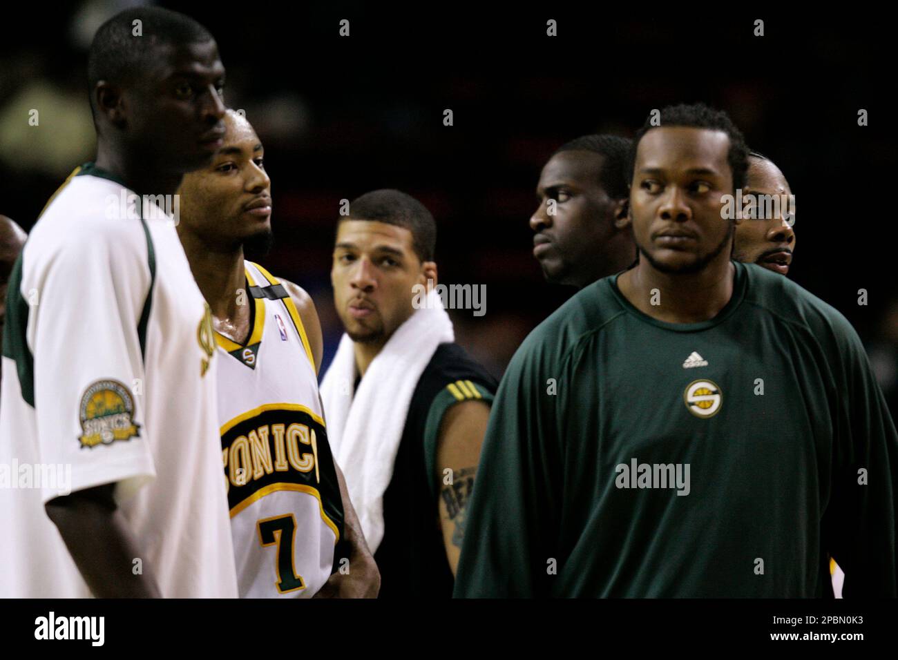 Jack Jelačić on X: 92. Seattle Sonics: Yellow I wanted Rashard Lewis to be  the picture or else I probably would have went with the white jersey, but  love that the white