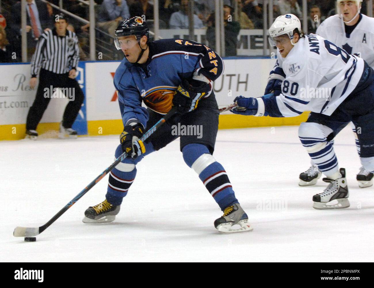 Kovalchuk's two goals help Thrashers beat Leafs