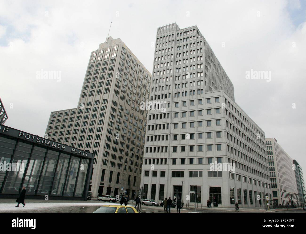 ** FILE ** The Beisheim Center on Berlin's Potsdamer Platz square is