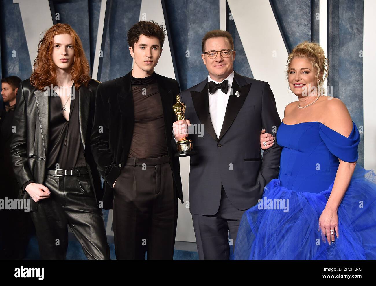 Beverly Hills, USA. 12th Mar, 2023. Holden Fletcher Fraser, Griffin Arthur Fraser, Brendan