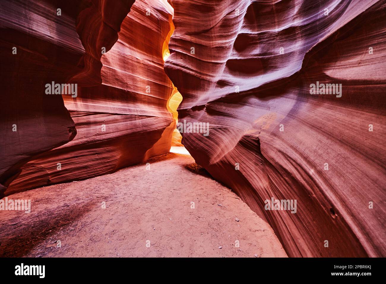 Upper Antelope canyon, Arizona, USA Stock Photo