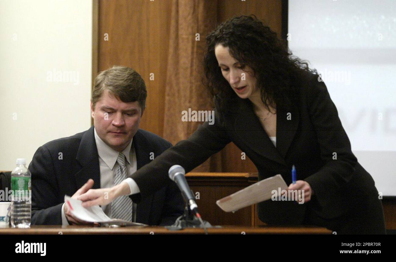 Assistant Attorney General Patricia Prezioso Right Shows Evidence To assistant-attorney-general-patricia-prezioso-right-shows-evidence-to