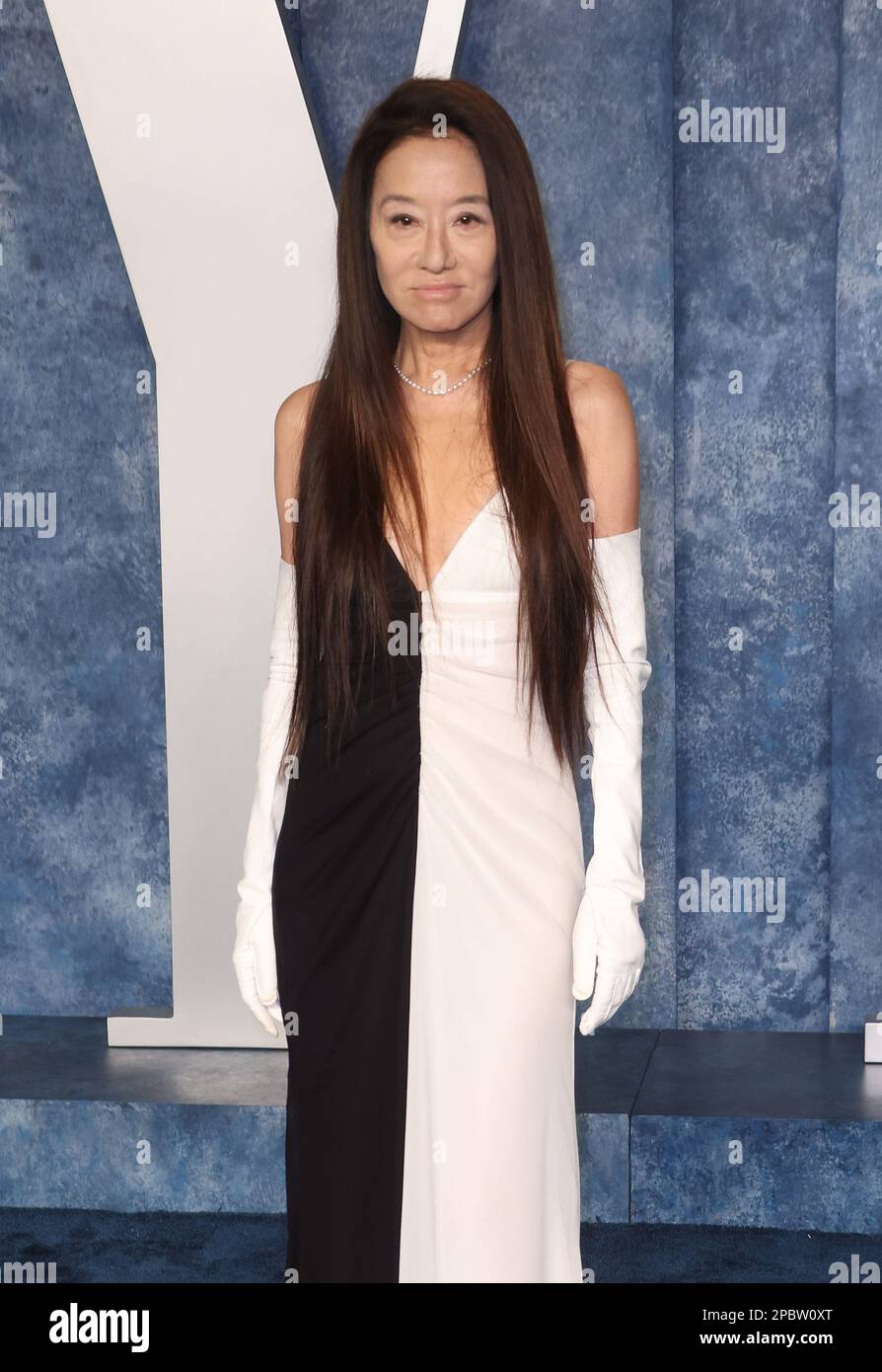 Beverly Hills, USA. 12th Mar, 2023. Vera Wang attends the 2023 Vanity Fair  Oscar Party at Wallis Annenberg Center for the Performing Arts on March 12,  2023 in Beverly Hills, California. Photo