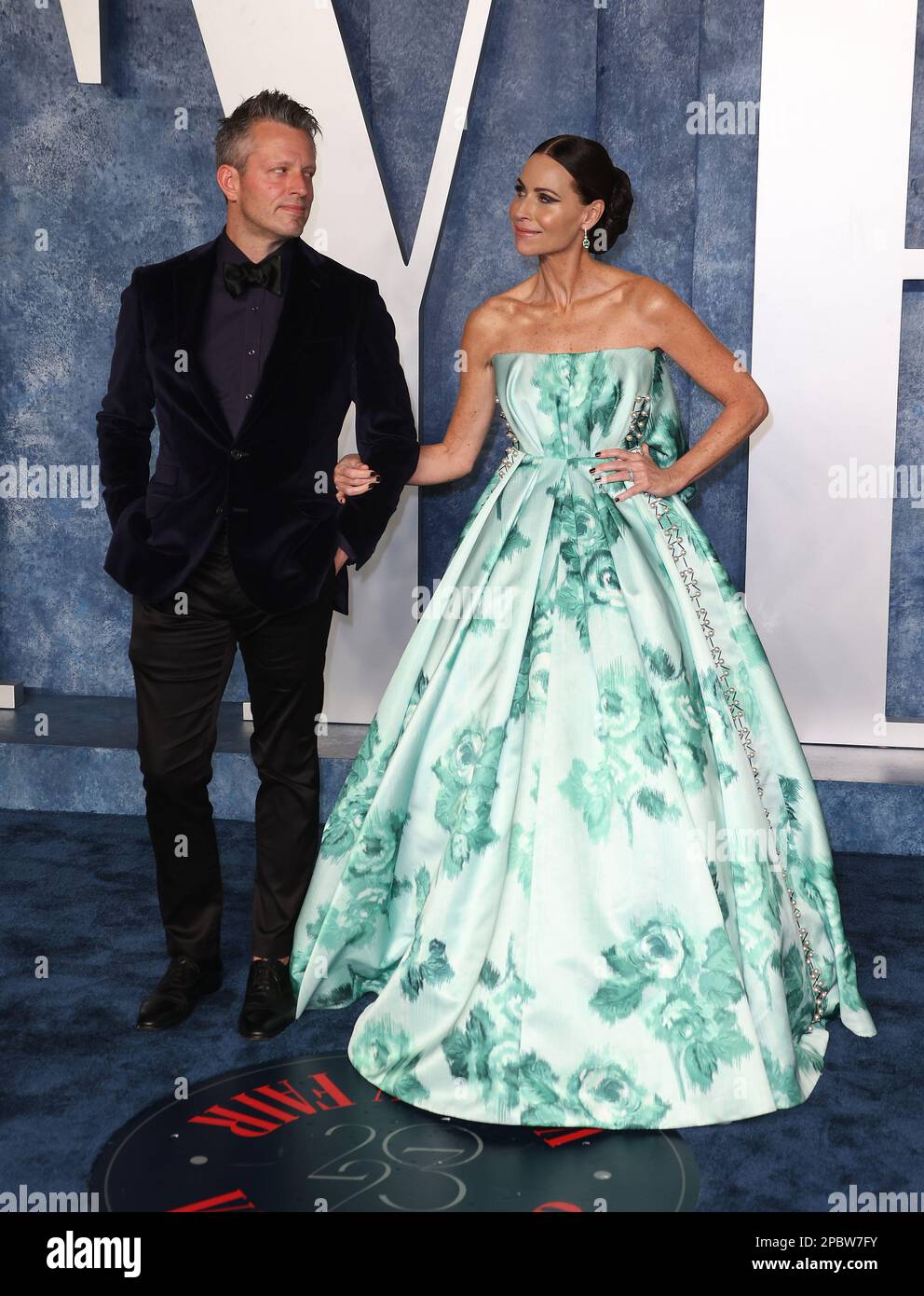 Beverly Hills, USA. 12th Mar, 2023. Minnie Driver, Addison O'Dea attend the 2023 Vanity Fair