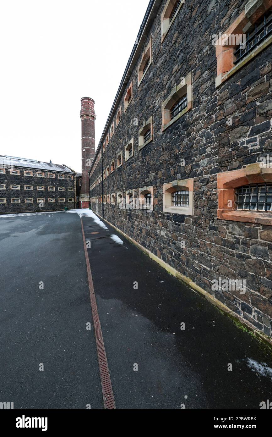 Crumlin Road Gaol tour, Belfast, Northern Ireland Stock Photo Alamy