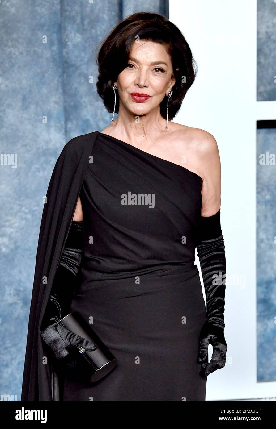 Shohreh Aghdashloo arrives at the Vanity Fair Oscar Party on Sunday