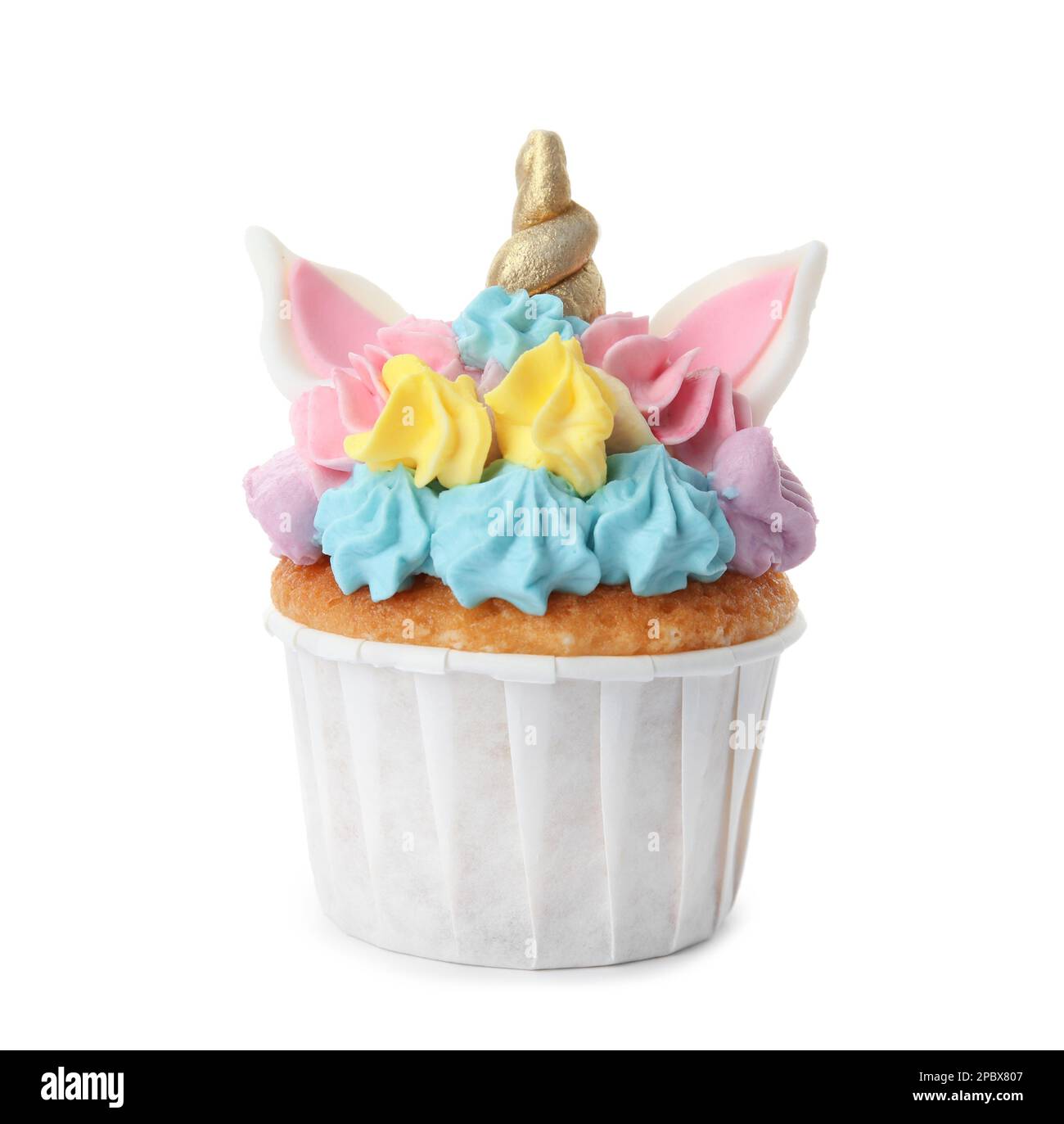 Scooping Batter With A Cupcake Scoop To Make Unicorn Cupcakes Stock Photo -  Download Image Now - iStock