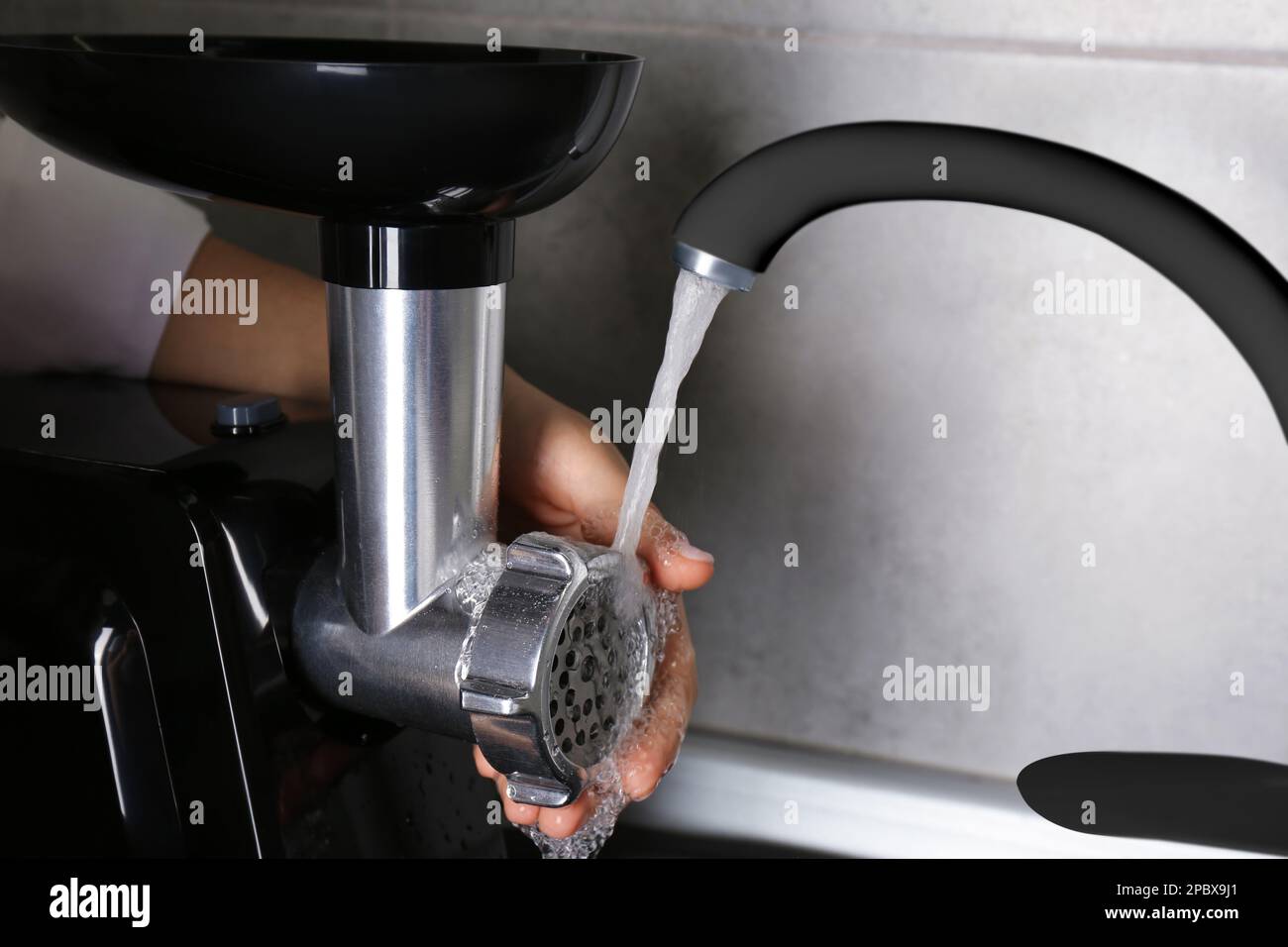 Washing machine under sink hi-res stock photography and images - Alamy