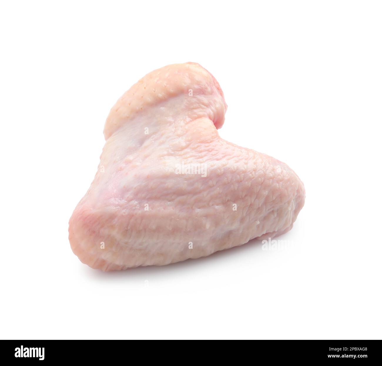 Raw chicken wing isolated on white. Fresh meat Stock Photo Alamy