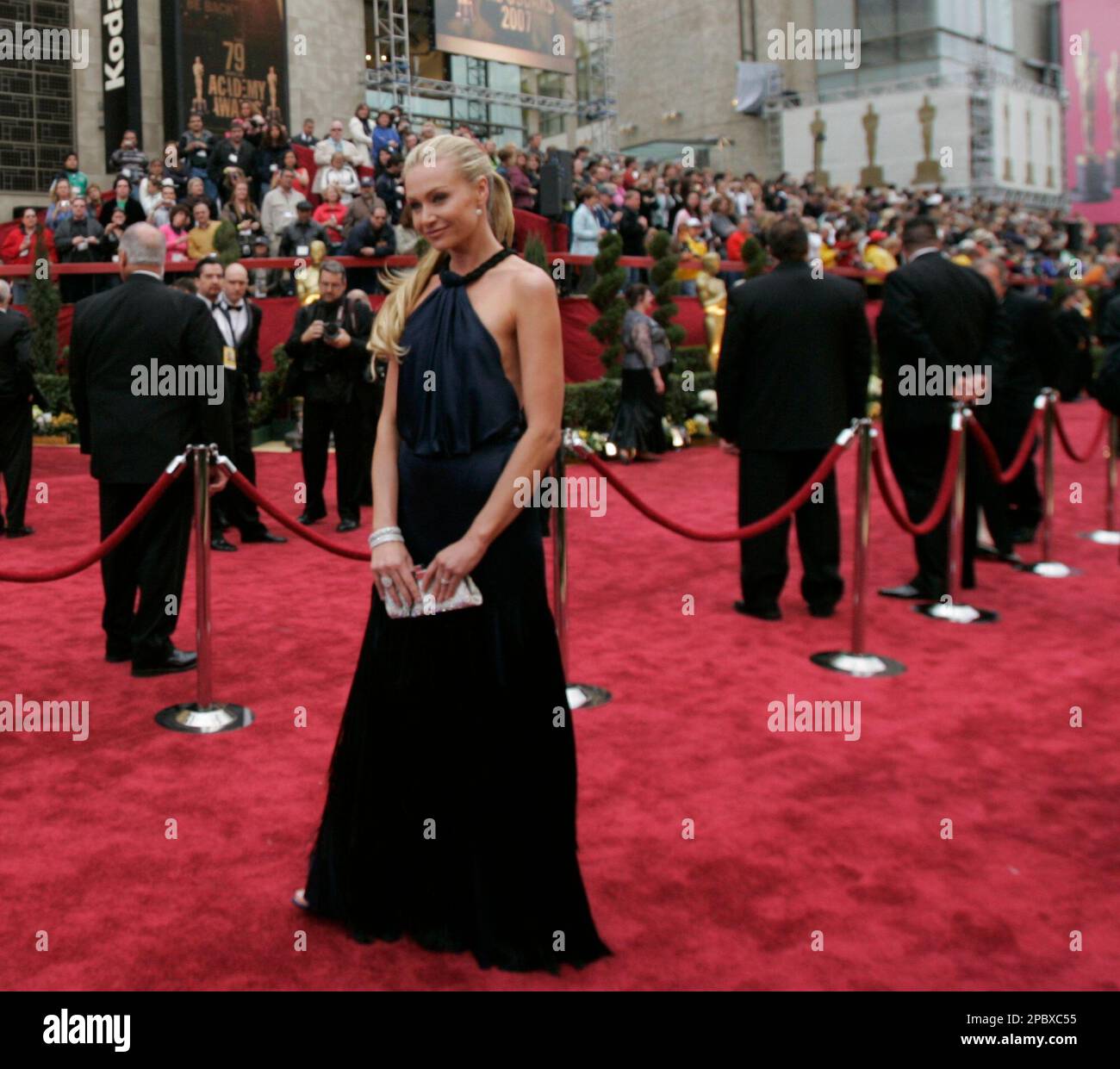 Actress Portia de Rossi arrives for the 79th Academy Awards Sunday, Feb