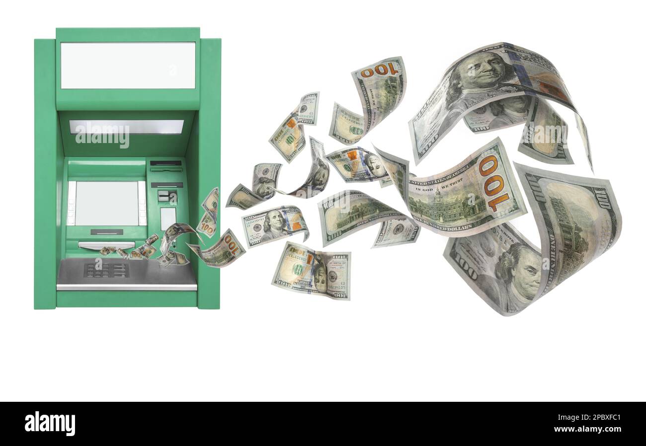 Cash machine Cut Out Stock Images & Pictures Alamy