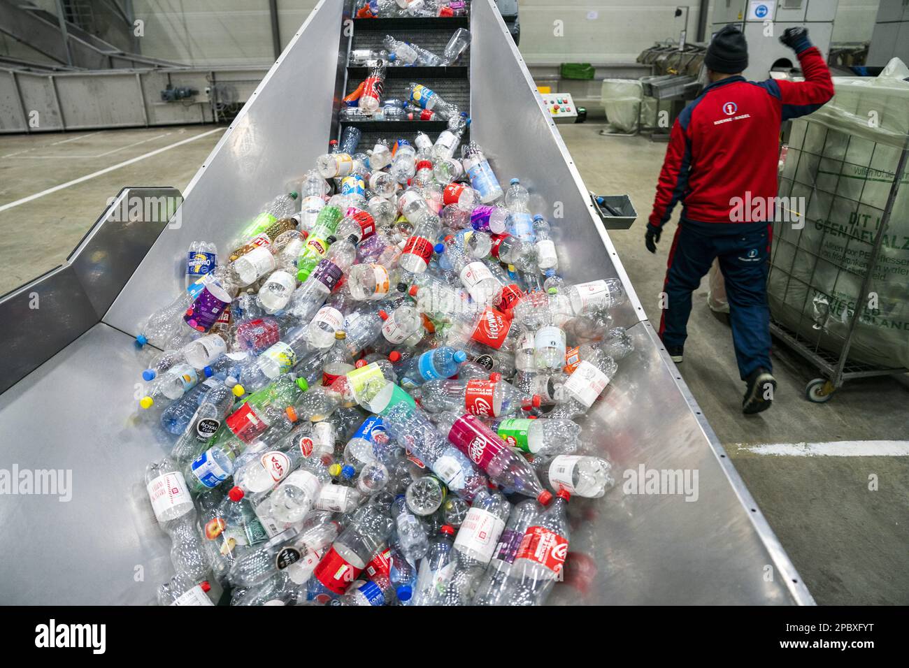 View from a high point return machine hires stock photography and