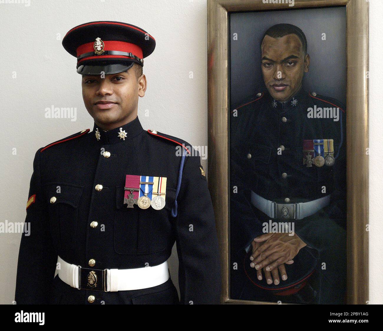 Lance Corporal Johnson Beharry, the first living recipient since 1965 ...