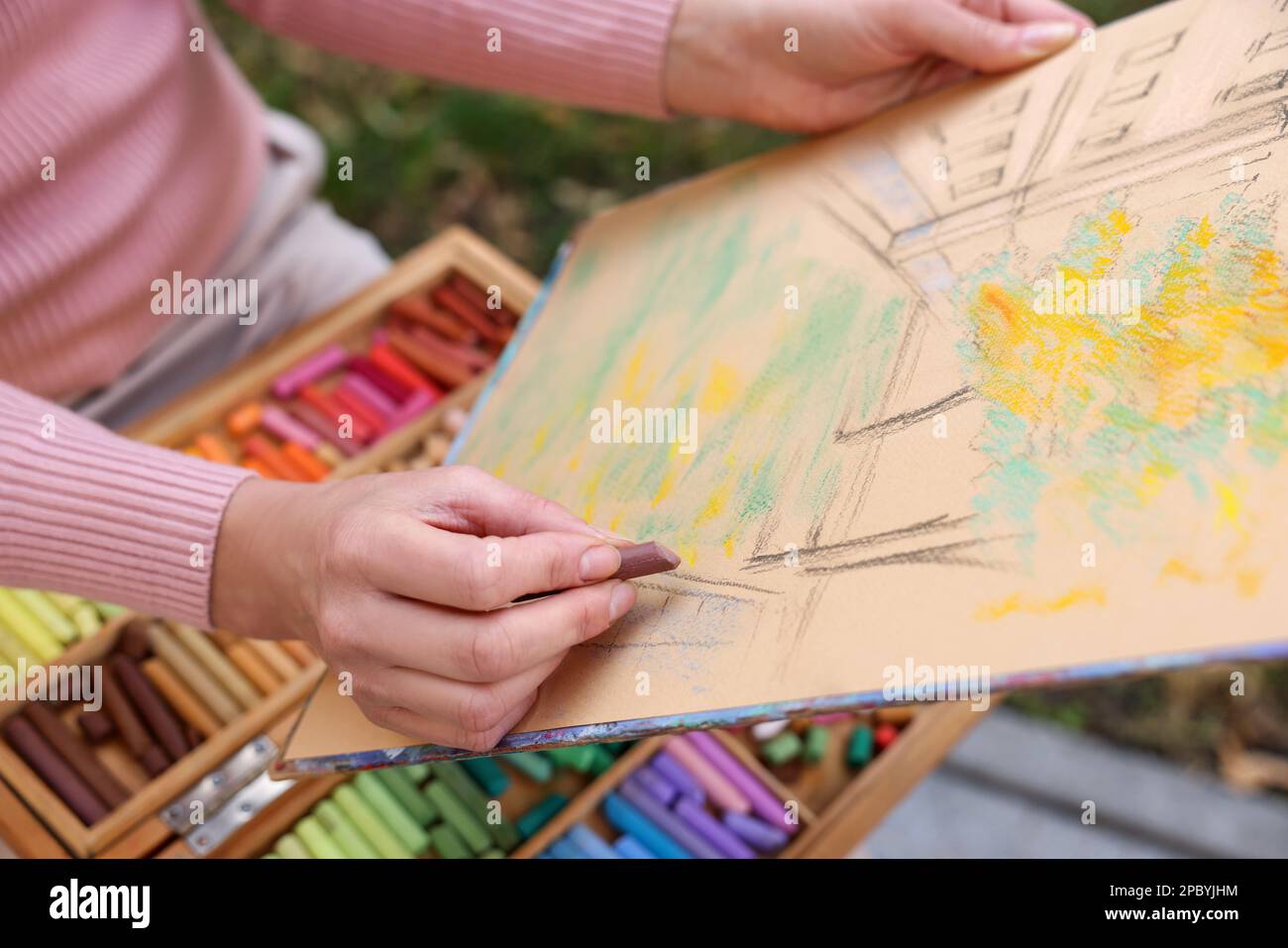 Soft pastels create hi-res stock photography and images - Alamy